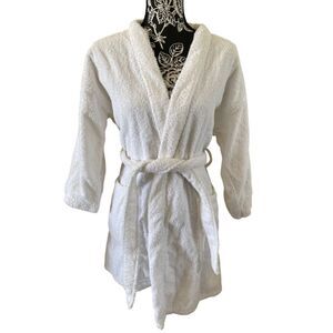 Vintage Teka Terrycloth Robe Belted Spa Coverup Lounge Loungewear Sleepwear